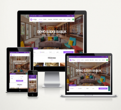 Otel Web Paketi Wood v4.0