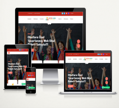 Kreş / Eğitim Kurumu Web Sitesi Paketi Table v4.5