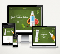 E-Ticaret Kozmetik Paketi Glass v4.0